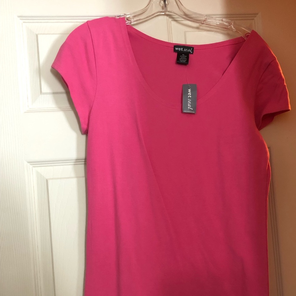 Wet seal pink T-shirt Dress